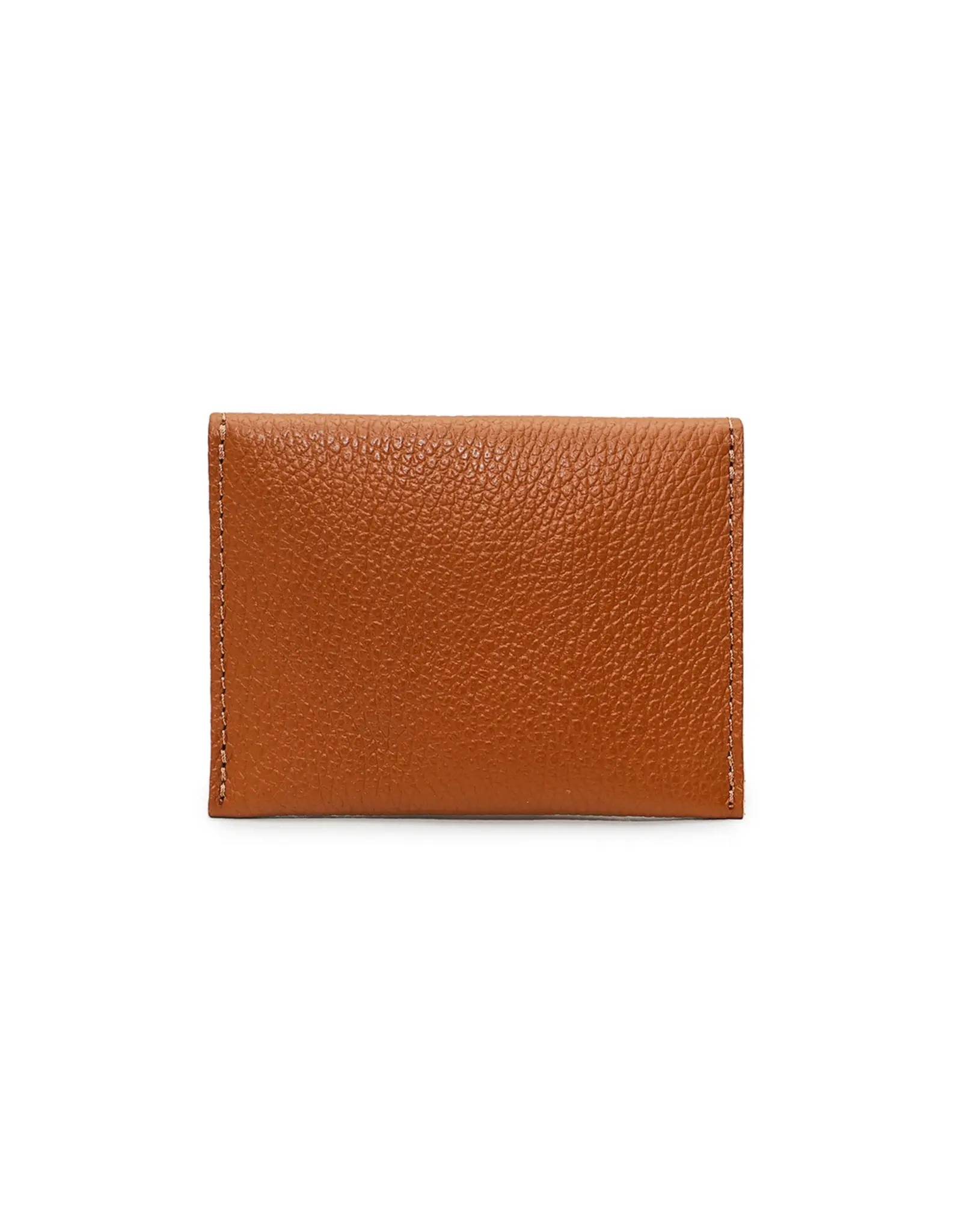 Portemonnee studs cognac