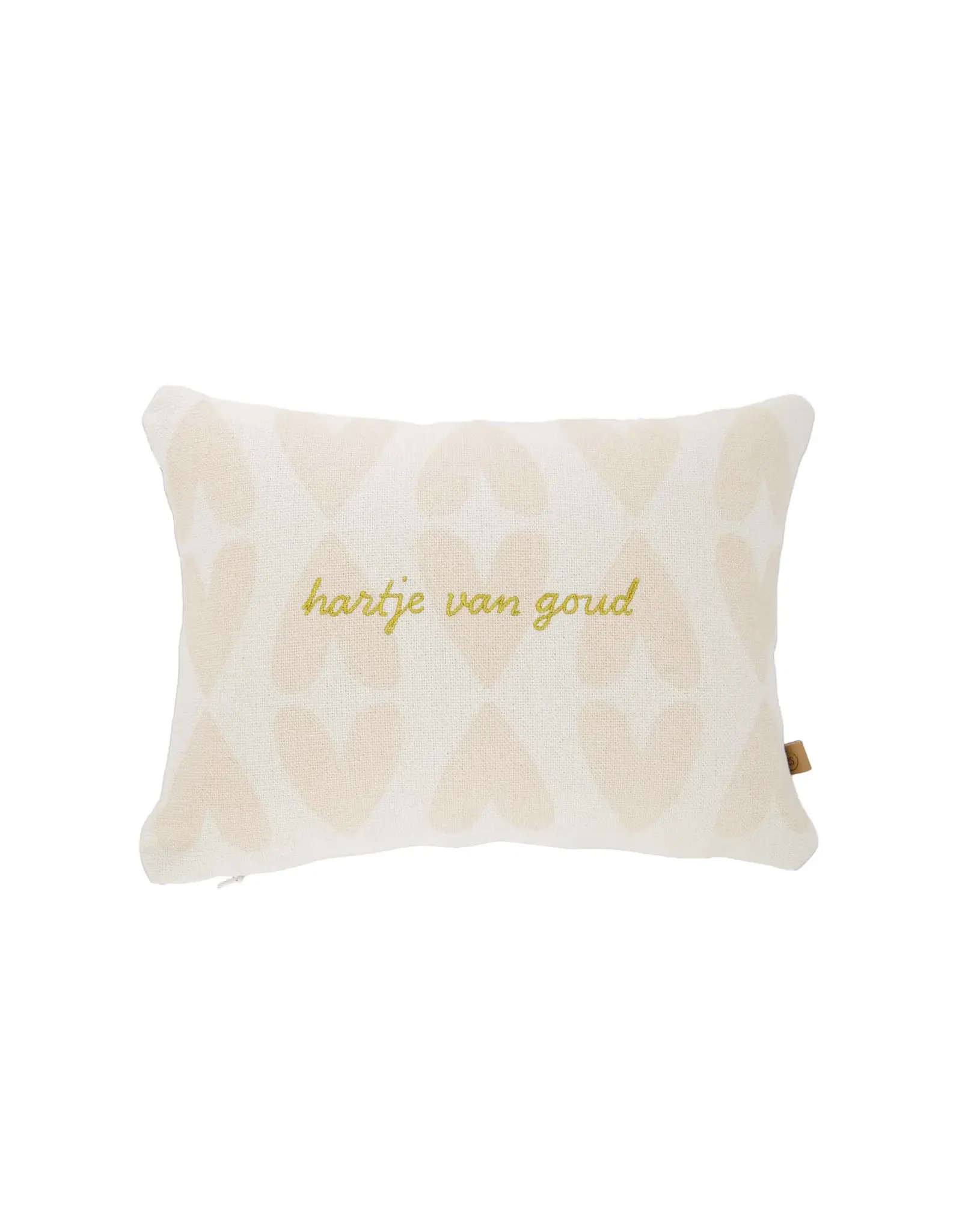 Kussen hartje van goud