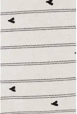 Kussen strepen hartjes