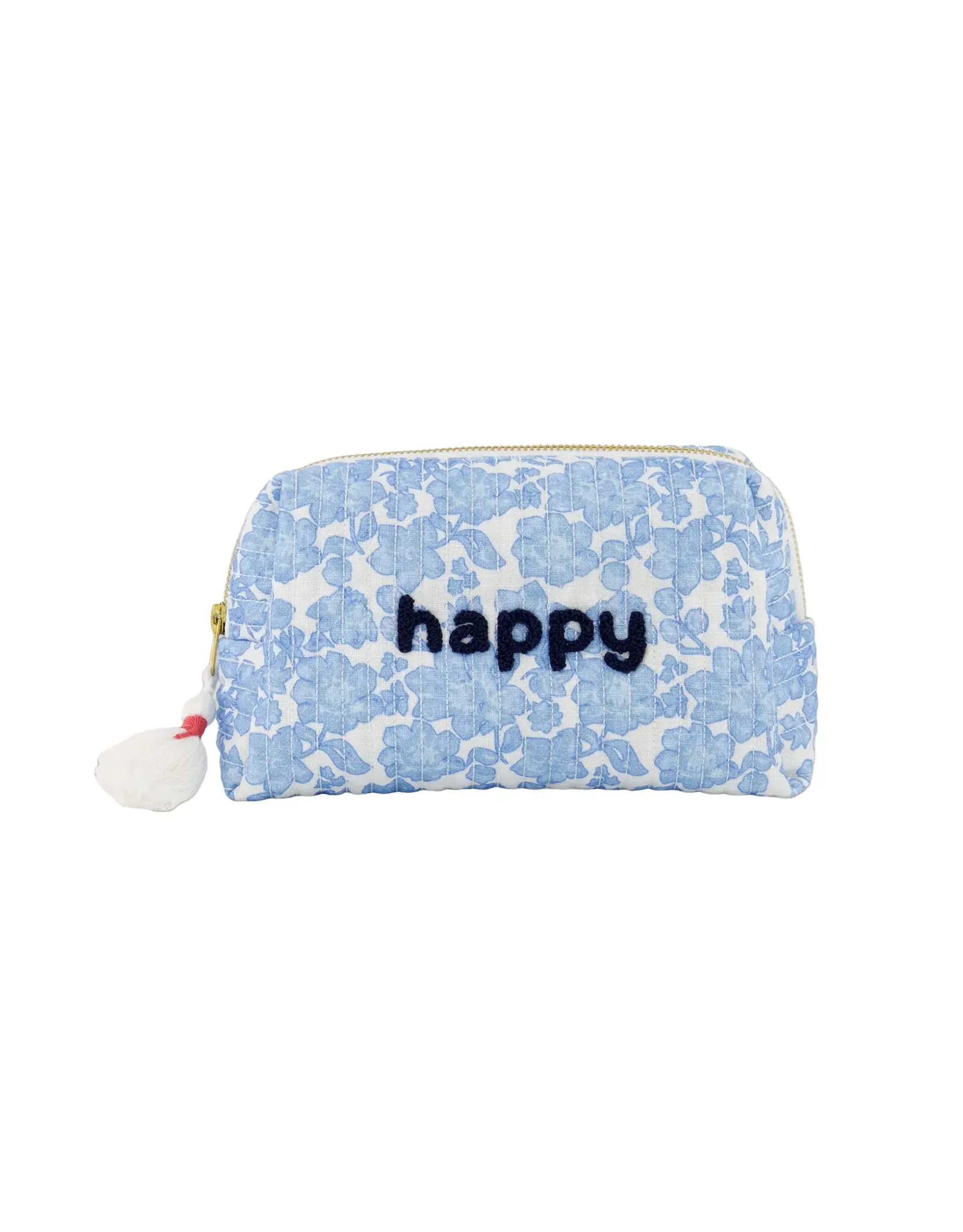 Toilettas bloemen happy