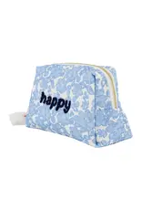 Toilettas bloemen happy