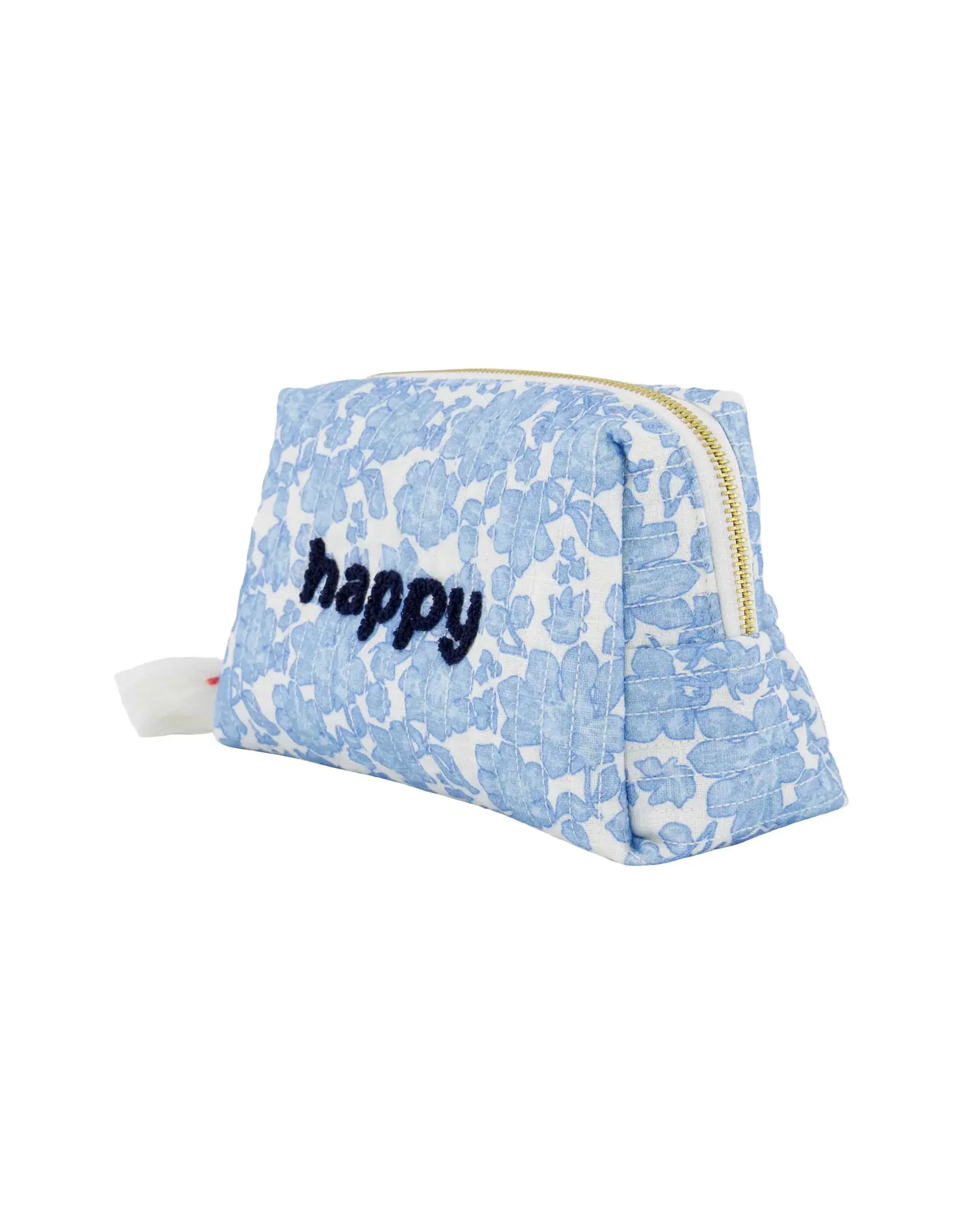 Toilettas bloemen happy