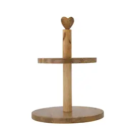 Etagere hout hartje