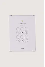 Set 6 wijnglashangers doosje