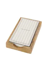 Servethouder hout rechthoek