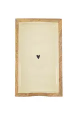 Servethouder hout rechthoek