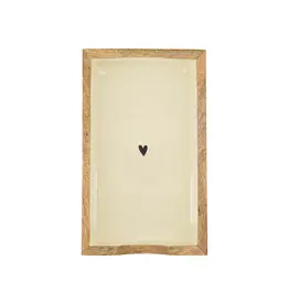 Servethouder hout rechthoek