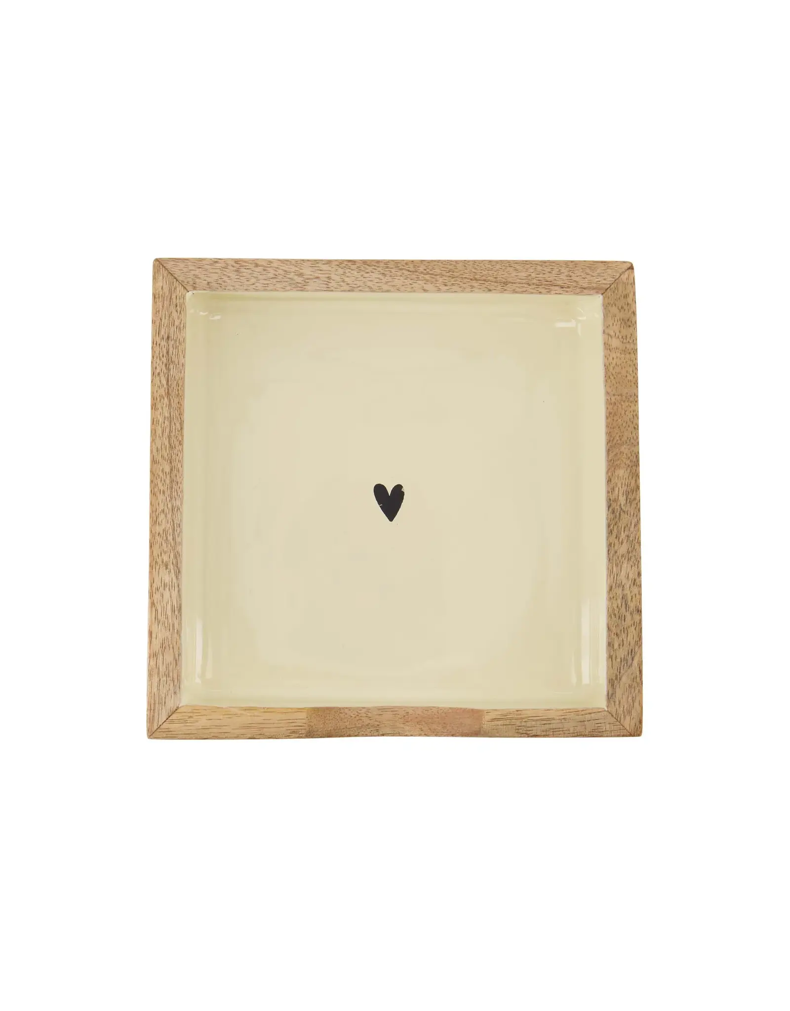 Servethouder hout vierkant
