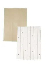 Keukenset strepen hartjes