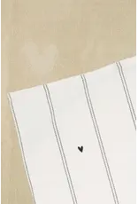 Keukenset strepen hartjes