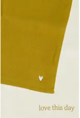 Set 2 vaatdoekjes love this day hartje