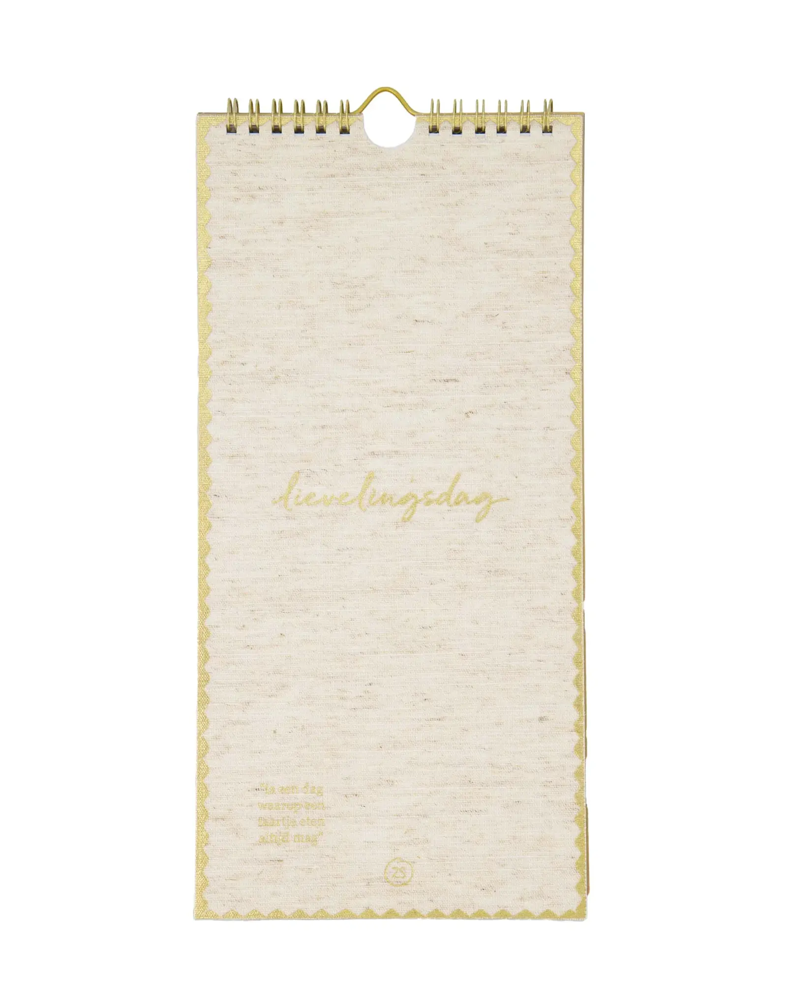 Verjaardagskalender Lievelingsdag