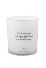 Geurkaars Neem een moment van rust