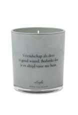 Geurkaars Vriendschap als deze is goud waard