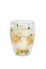 Geurkaars theeglas Ma-de-liefste