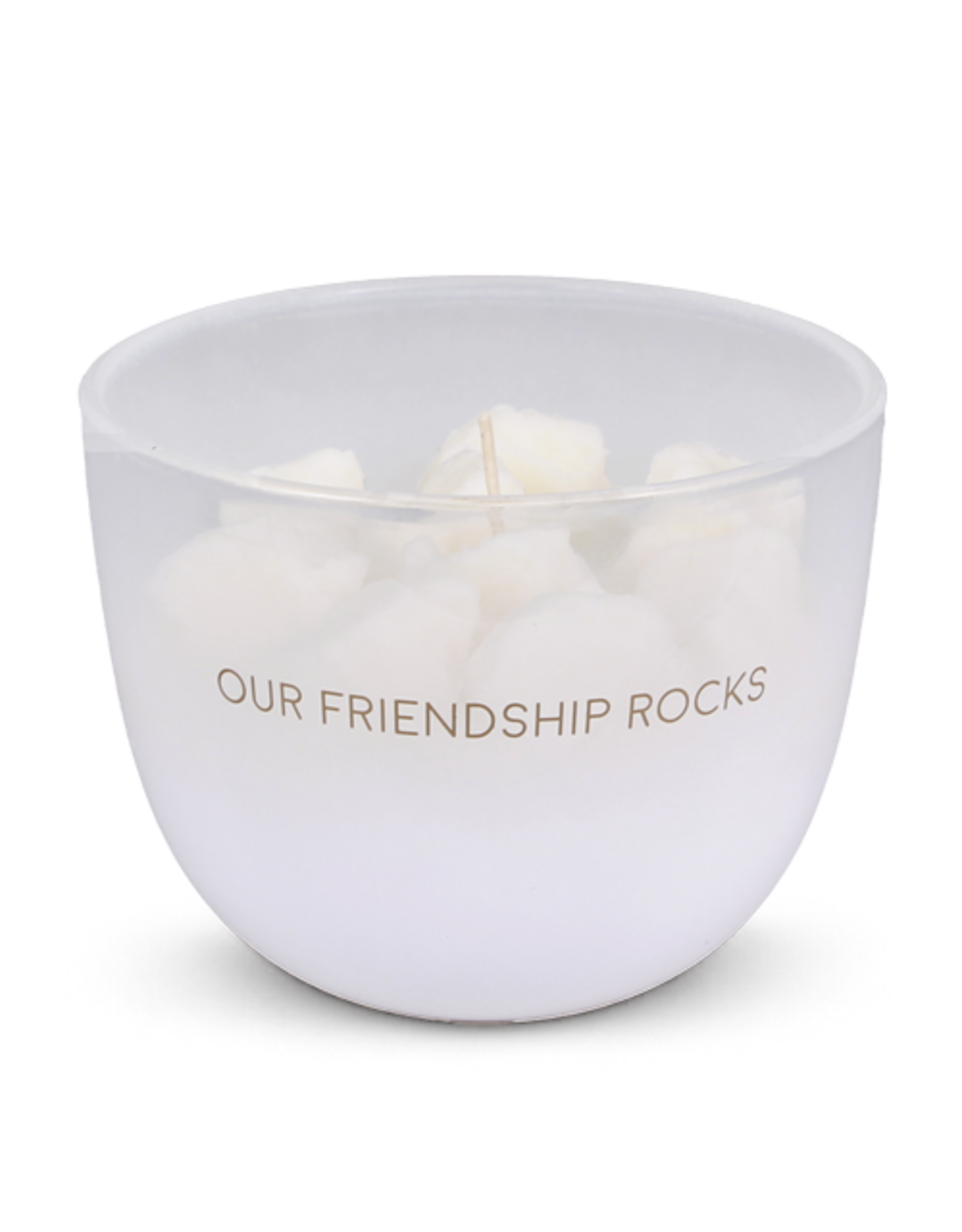 Geurkaars Our friendship rocks