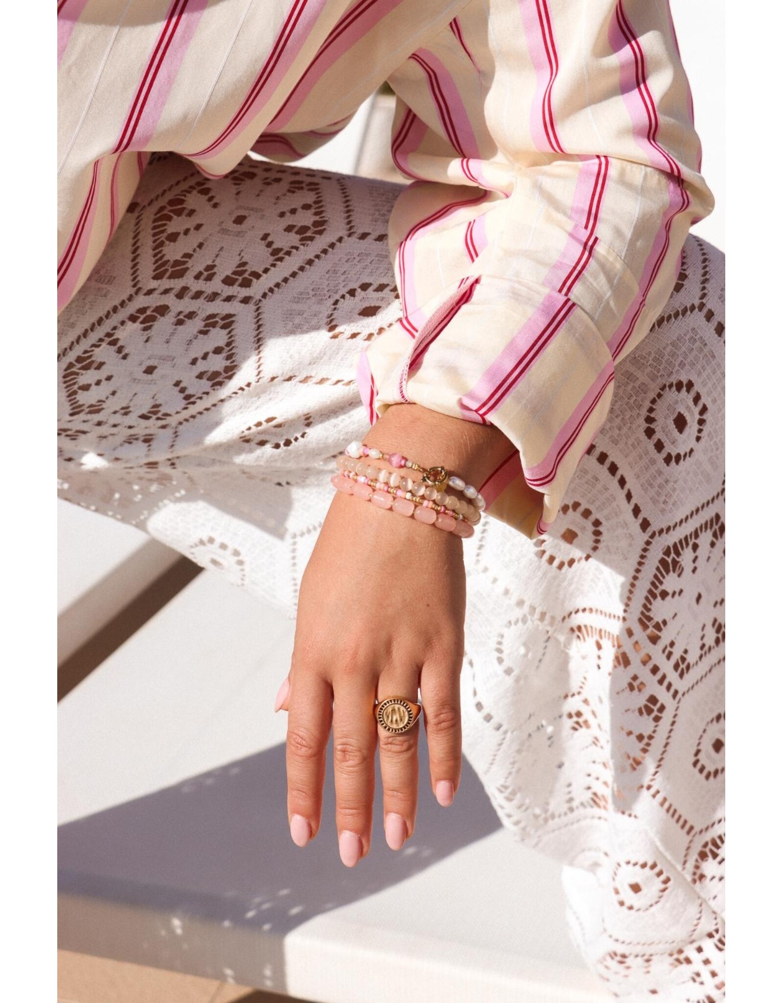Armband peachy