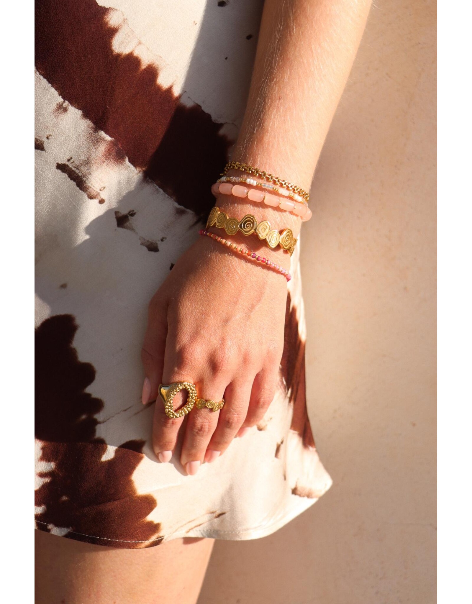 Armband peachy