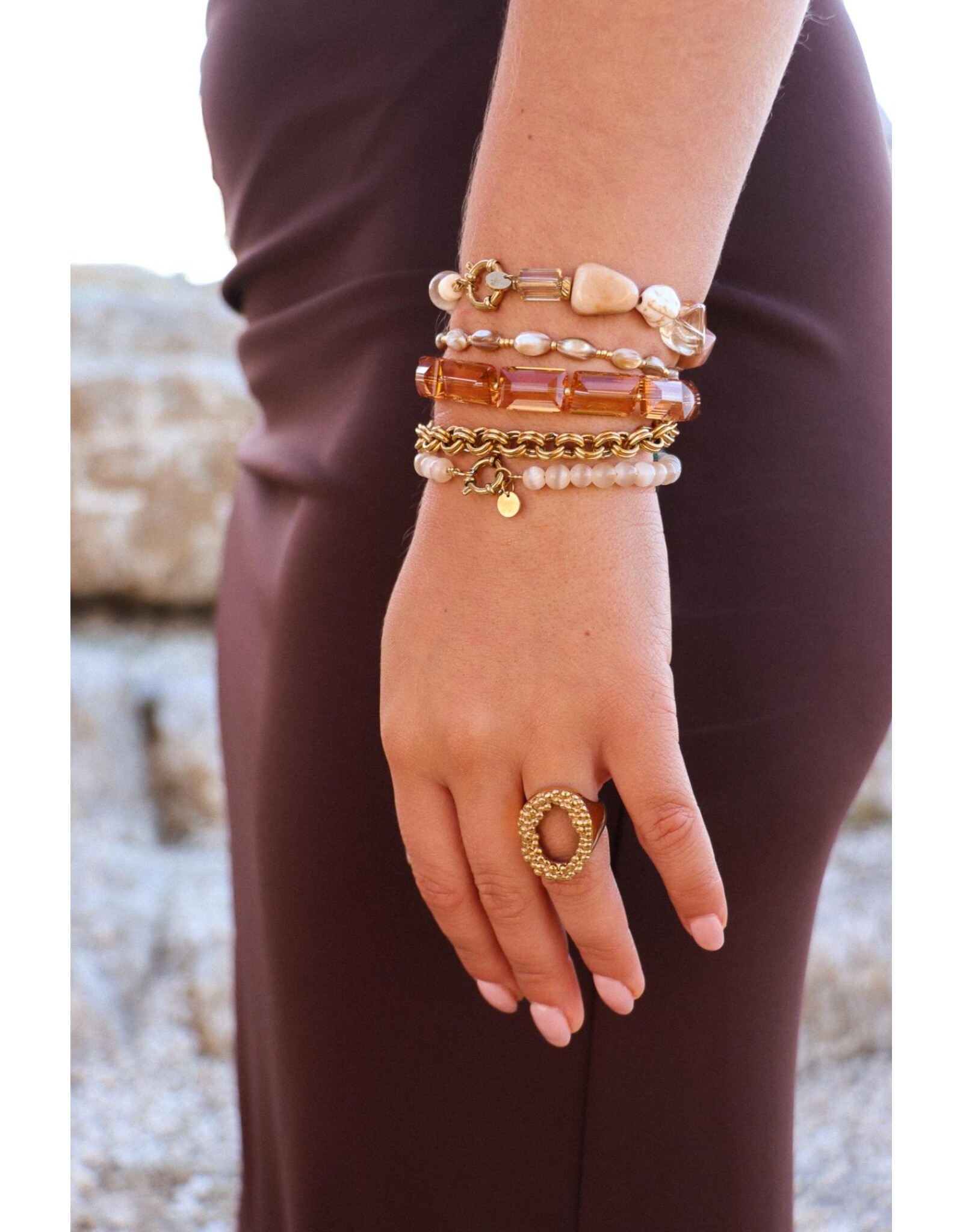 Armband natural shell