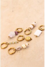 Oorring natural shell 1 stuk