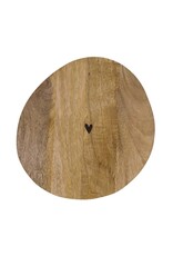 Serveerplank rond