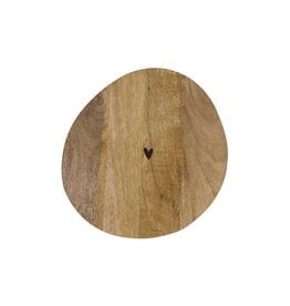Serveerplank rond