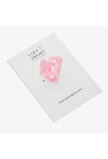 Haarspeld roze mini
