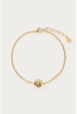 Armband parel bloem