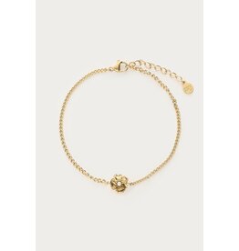 Armband parel bloem