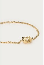 Armband parel bloem
