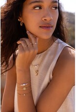 Armband parel bloem