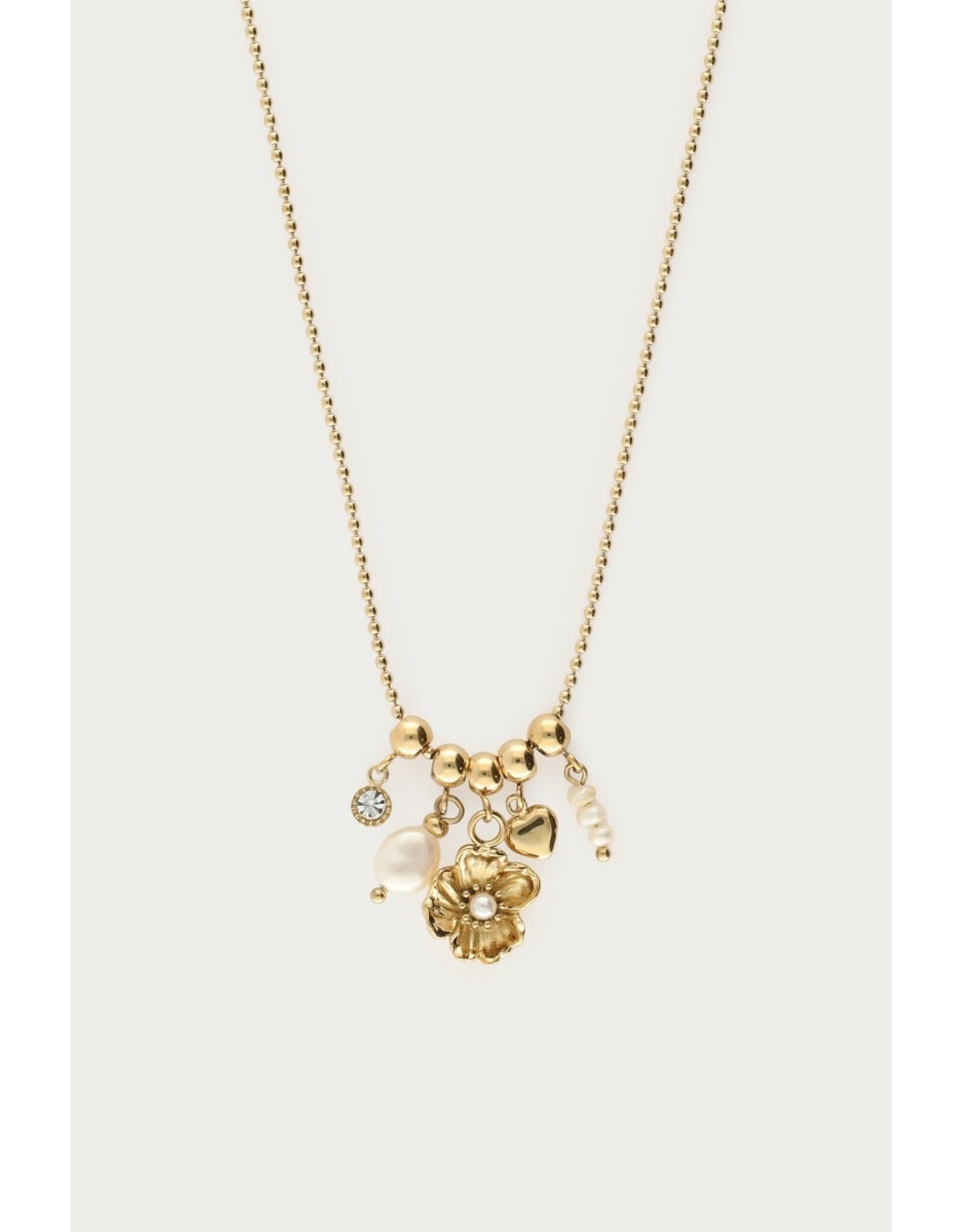 Ketting parel bloem
