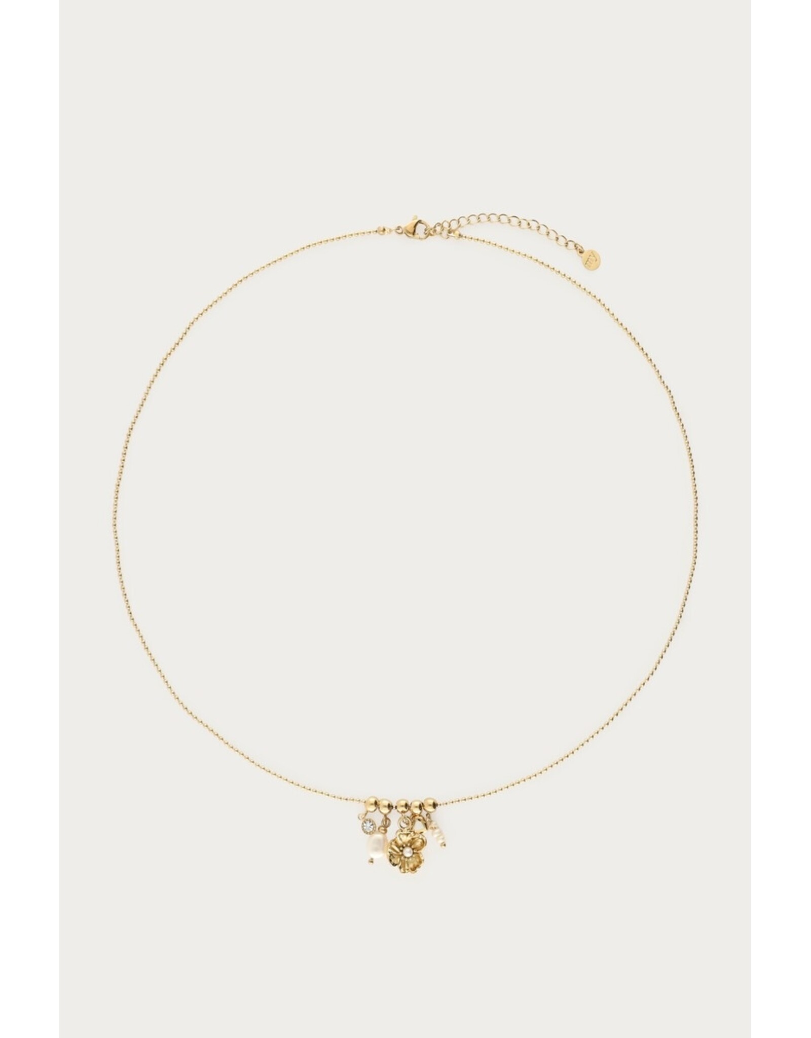 Ketting parel bloem