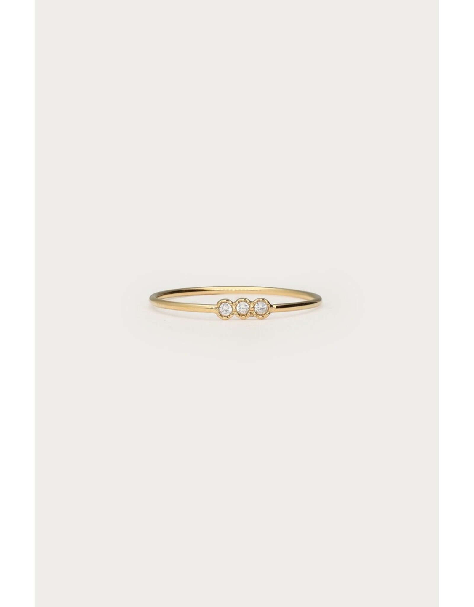 Ring triple strass