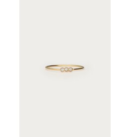 Ring triple strass
