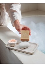 Handzeep + steenscrub Geniet