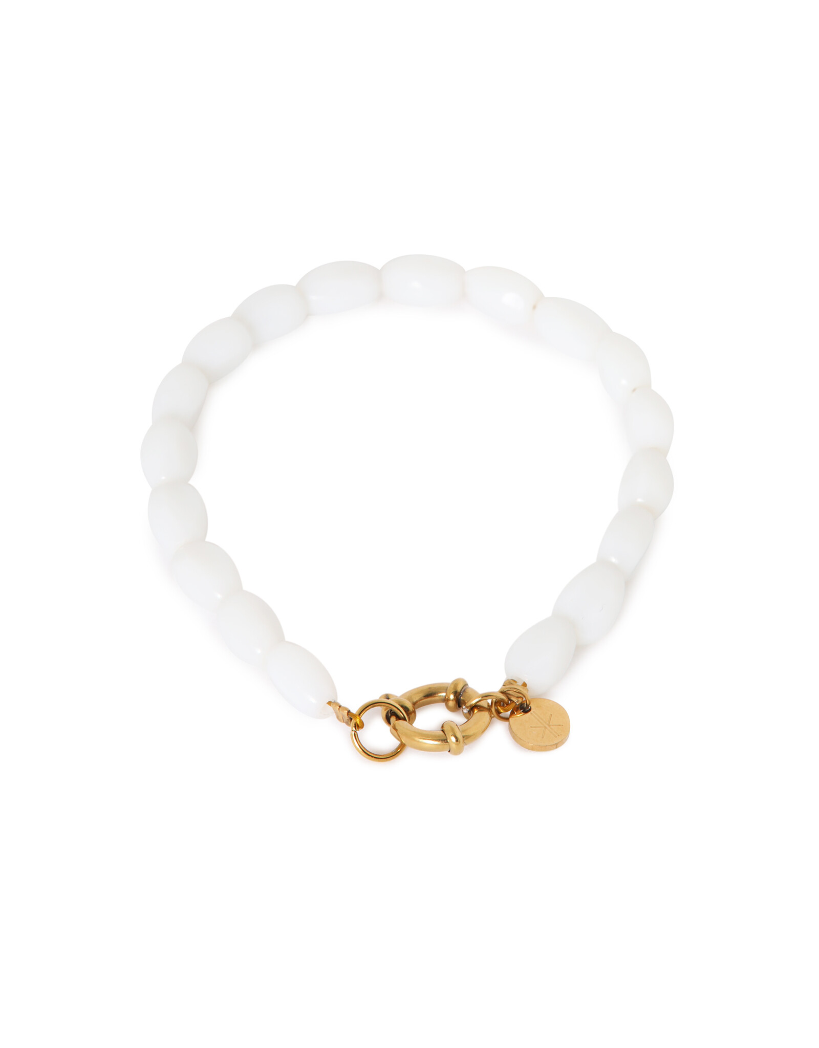 Armband white glow