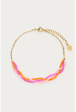 Armband gevlochten multi