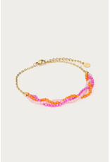 Armband gevlochten multi