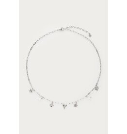 Ketting bedels zilver