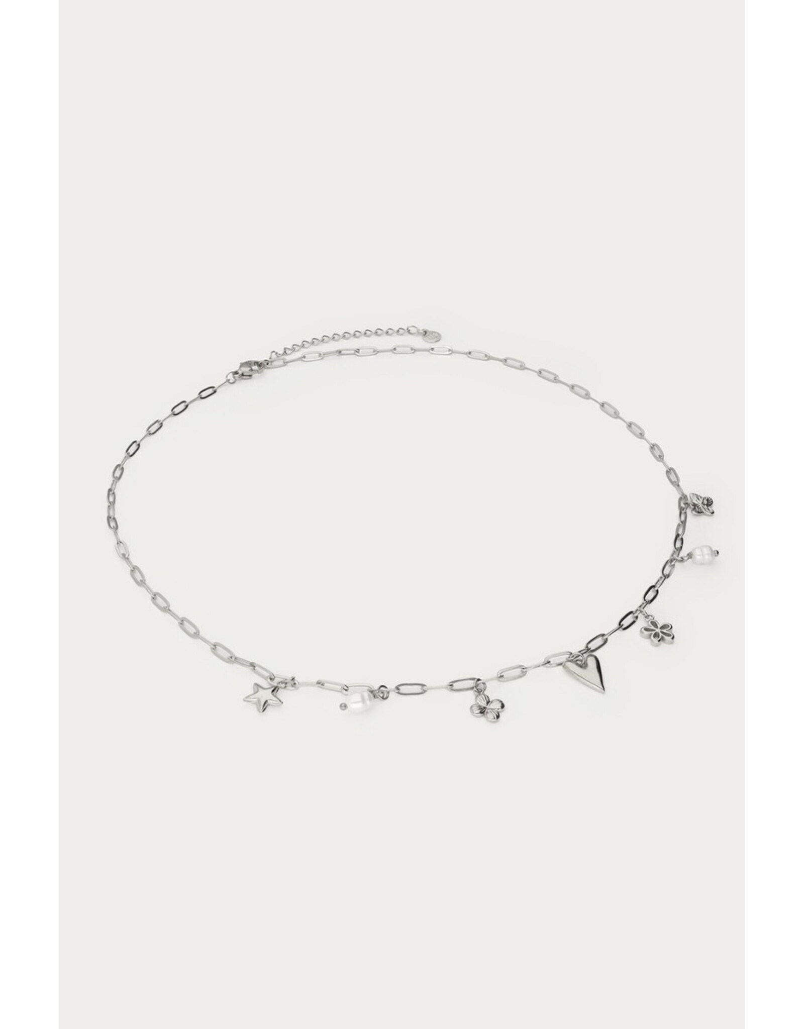 Ketting bedels zilver