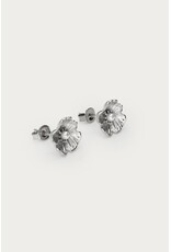 Studs ranonkel zilver