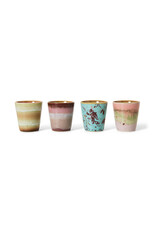Set van 4 ristretto mugs futurism
