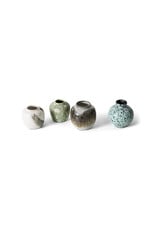Set 4 small vases Canyon