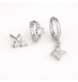 Set manon silver/white