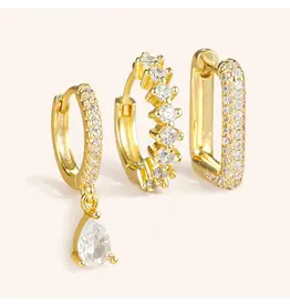 Set fia gold/white