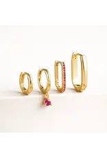 Set sabrina gold/ruby