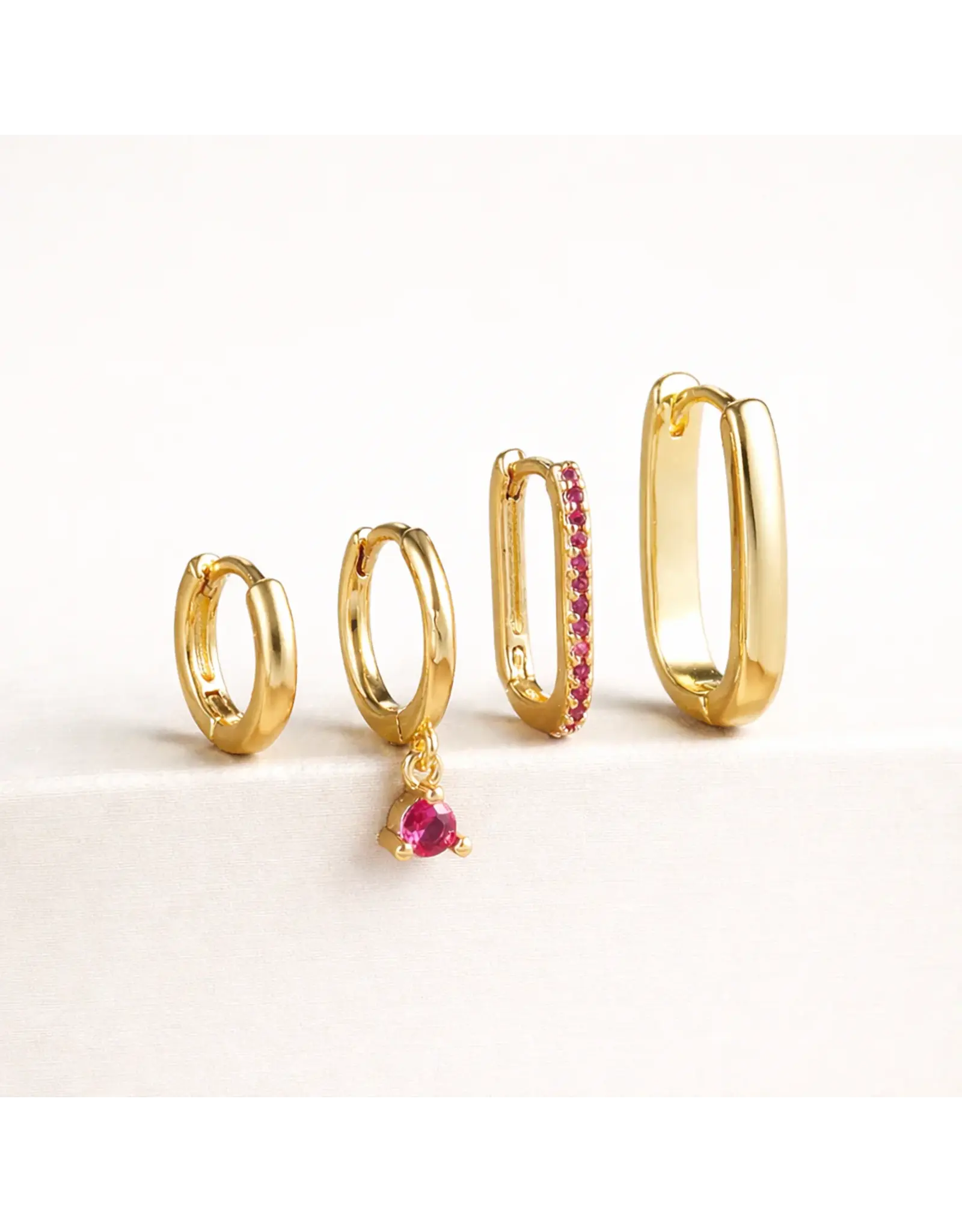 Set sabrina gold/ruby
