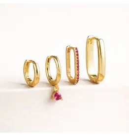 Set sabrina gold/ruby