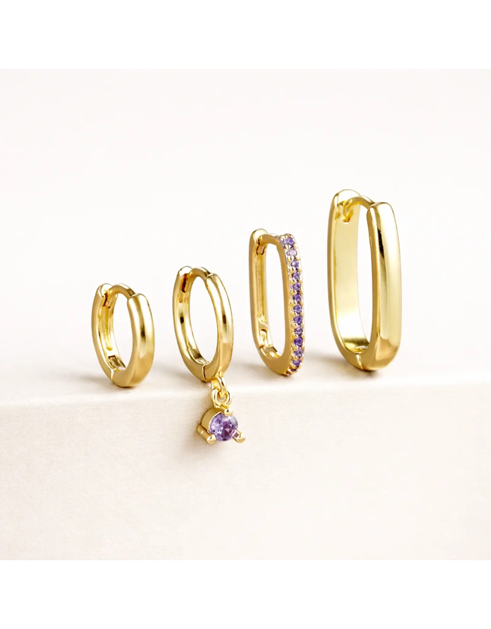 Set sabrina gold/lila